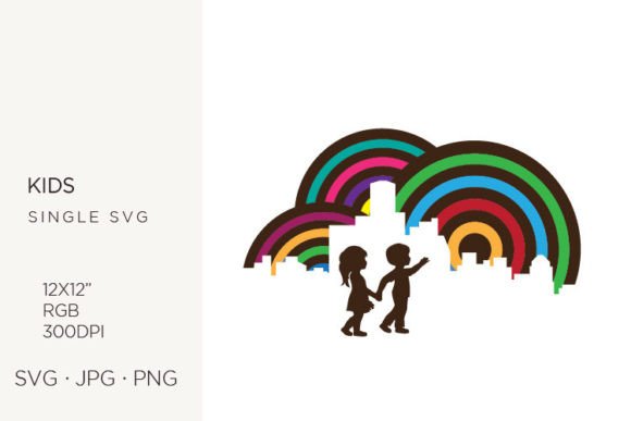 Bringing Kids, City Skyline and Colorful Retro Ci to Life in Your Creative Projects