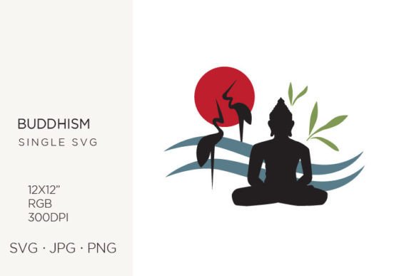 Harmonizing Spirit and Nature: The Artistic Potential of Buddha and Crane Birds