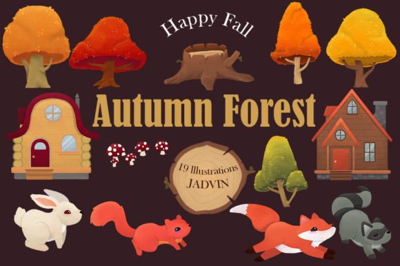 Strategic Visual Planning with Autumn Forest Clipart