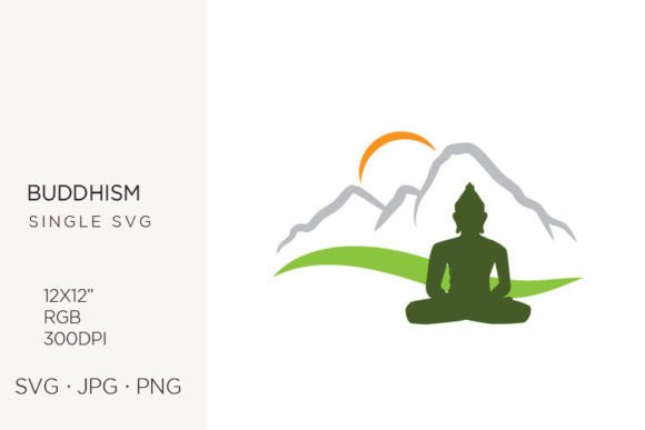 Unlocking Serenity in Design: The Versatility of Meditating Buddha Vector Art