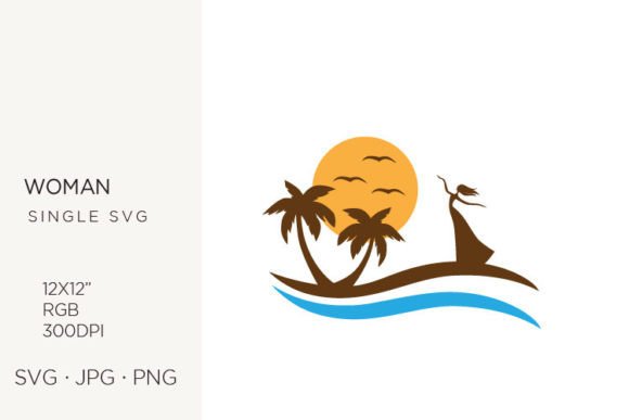 Unlocking the Potential of Tropical Island with Palm Trees Vector Art for Your Next Project