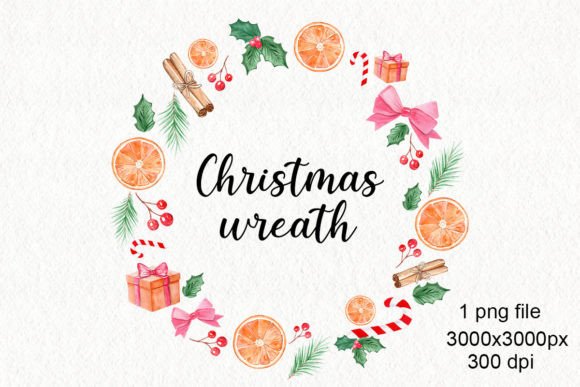 Watercolor Christmas Round Wreath Png: A Designer's Guide